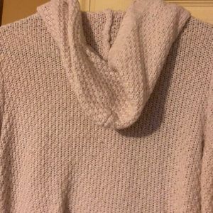 Old Navy Sweaters - Cream hooded zip up sweater with pockets Old Navy Sweaters - Cream hooded zip up sweater with pockets